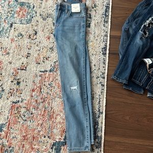 9/10 long super skinny jeans